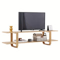Modern Bamboo TV Stand Furlide Mid Century Modern Bamboo TV Stand For Up To 65''