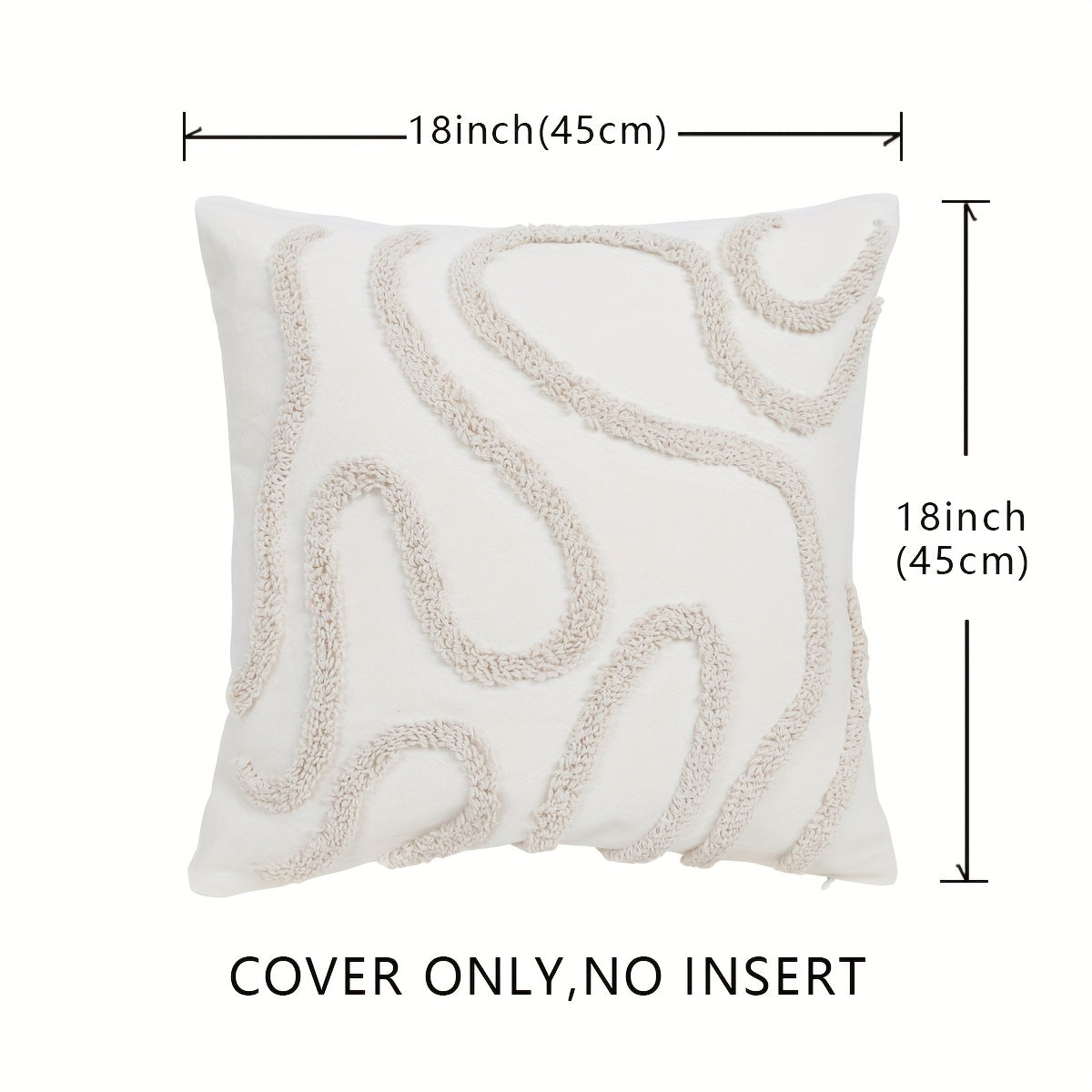 Boho Throw Pillow Covers Decorative Pillow Cases Embroidery Geometric Pattern Cushion Covers