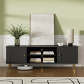 MHOM TV Stand for 50 55 60 inch TV, Modern TV Console, Entertainment Center with Storage Cabinets