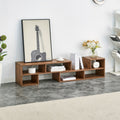 2pcs Deformable Console TV Stand, Free Combination Entertainment Center For 47 To 70 Inch TV