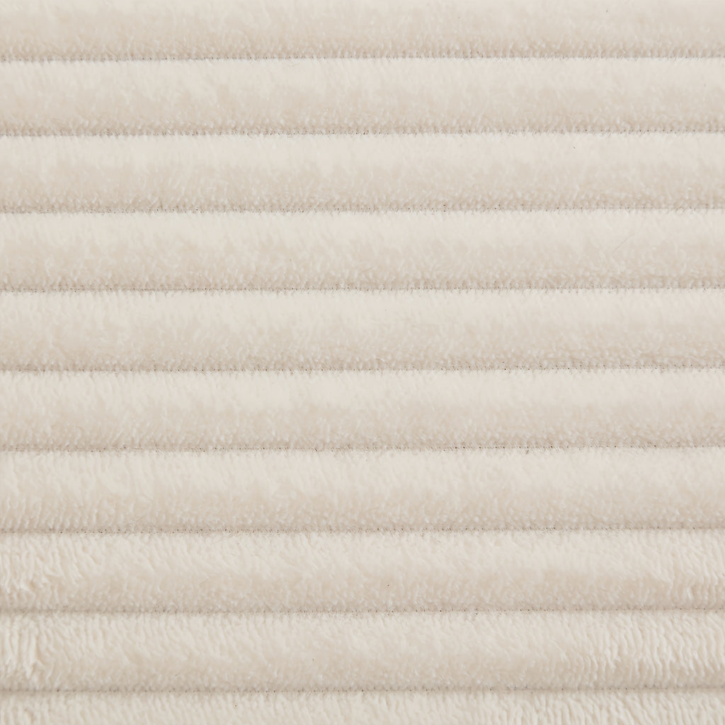 2-Seat Modular Sectional Sofa With Deep Seating, Corduroy Double-Layer Seat Cushions, Memory Foam