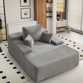 Living Room Furniture, Living Room Sofa Bed, Three Pillows, Comfortable Corduroy Fluffy Sofa, Sponge Sofa