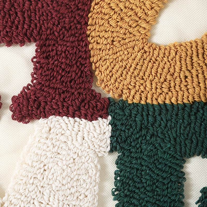 Machine Washable Decorative Cushion Case with Zipper - Living Room & Bedroom Decor