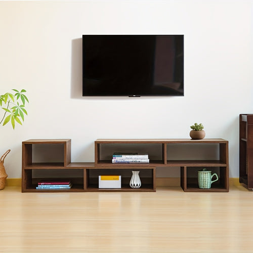 1pc, TV Cabinet, Living Room, Small Household Unit, Simple Floor To Wall Storage And Storage